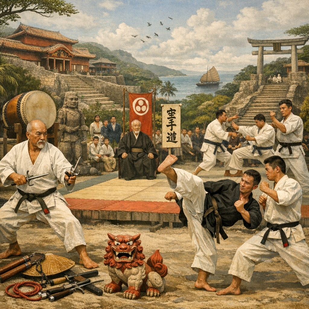 Historical karate practitioners in Okinawa