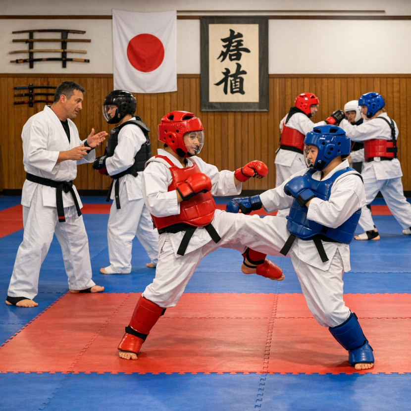 martial arts rules and regulations in a dojo